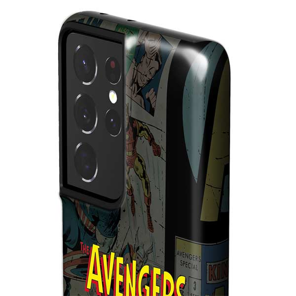 Marvel Classic Comics Avengers Assemble Galaxy S21 Ultra 5G Pro Case