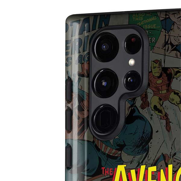 Marvel Classic Comics Avengers Assemble Galaxy S22 Ultra Pro Case