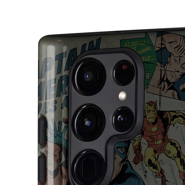 Marvel Classic Comics Avengers Assemble Galaxy S23 Ultra Pro Case