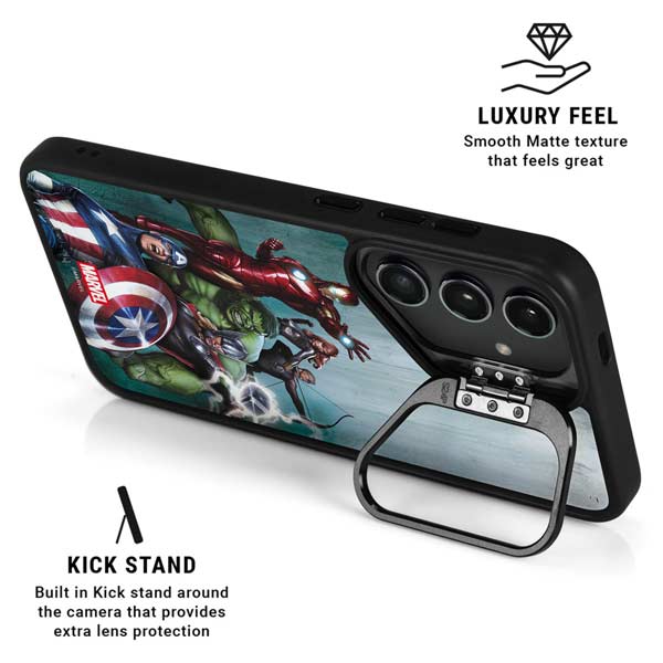 Marvel Avengers Assemble Galaxy S26 Plus Kickstand Case