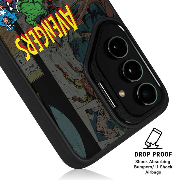 Marvel Classic Comics Avengers Assemble Galaxy S26 Ultra Kickstand Case