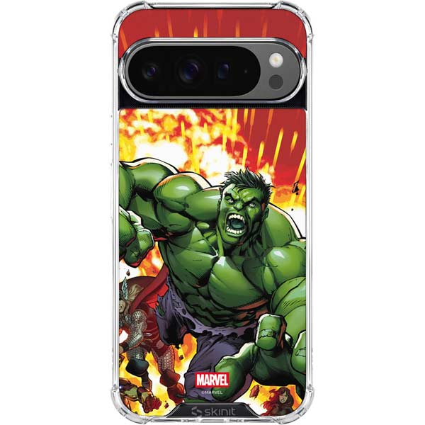 Marvel Avengers Assemble Hulk Google Pixel 10 Pro XL Clear Case
