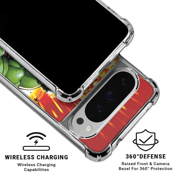Marvel Avengers Assemble Hulk Google Pixel 10 Pro XL Clear Case
