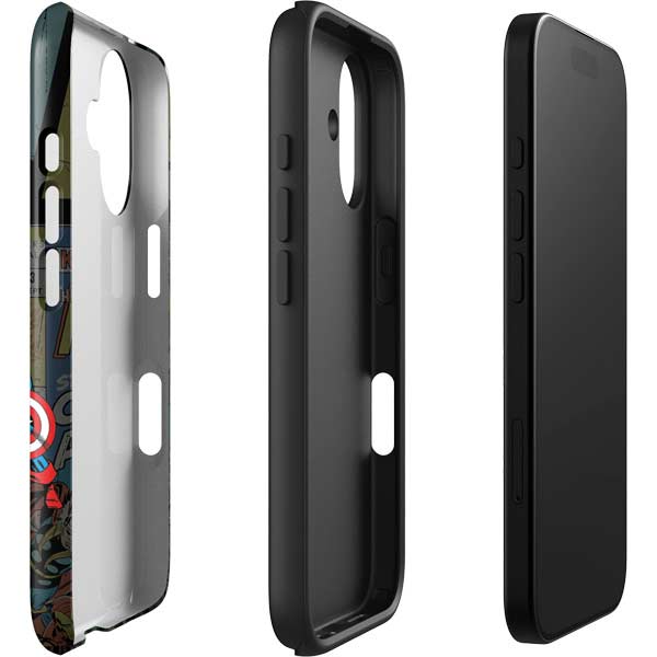 Marvel Classic Comics Avengers Assemble iPhone 16 Plus Impact Case