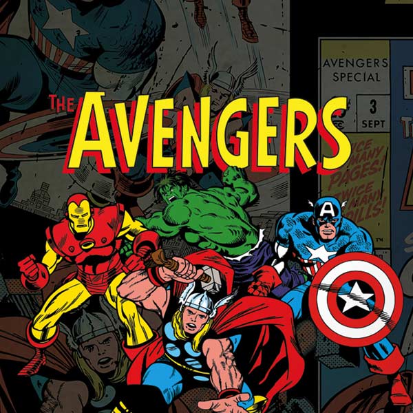 Marvel Classic Comics Avengers Assemble iPhone XS Pro Case