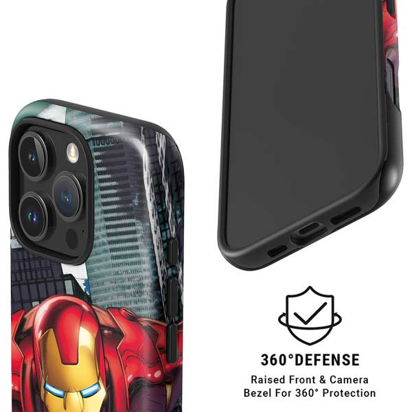 Marvel Avengers Assemble Iron Man iPhone 16 Pro Magsafe Impact Case