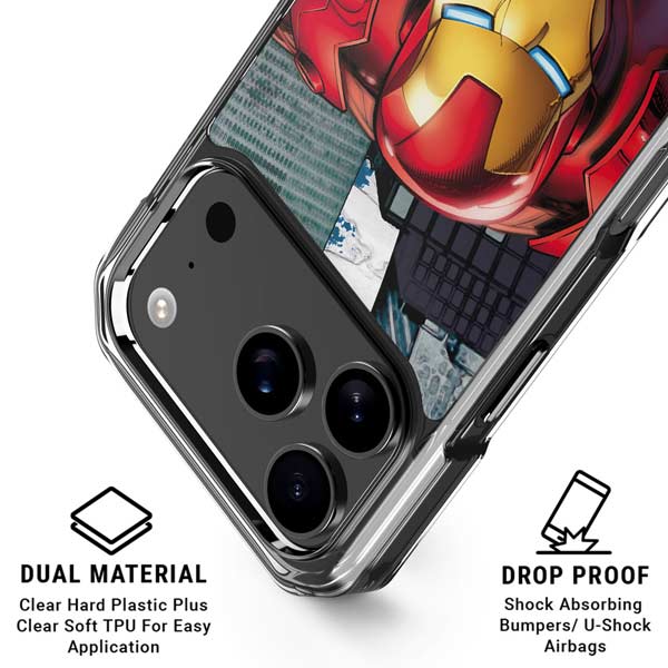 Marvel Avengers Assemble Iron Man iPhone 17 Pro Max MagSafe Case