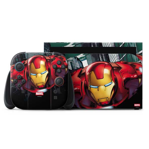 Marvel Avengers Assemble Iron Man Nintendo Switch 2 (2025) with Joy-Con Skin