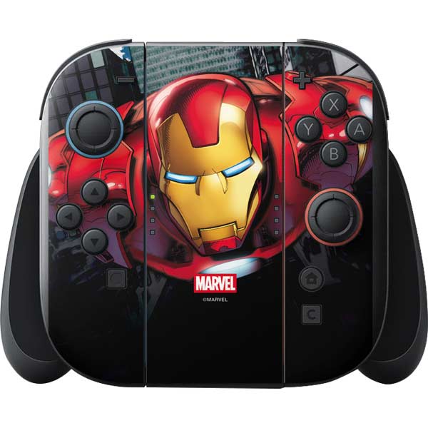 Marvel Avengers Assemble Iron Man Nintendo Switch 2 (2025) with Joy-Con Skin