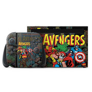 Marvel Classic Comics Avengers Assemble Nintendo Switch 2 (2025) with Joy-Con Skin