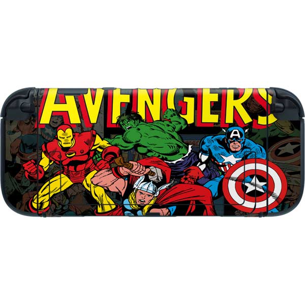 Marvel Classic Comics Avengers Assemble Nintendo Switch 2 (2025) with Joy-Con Skin