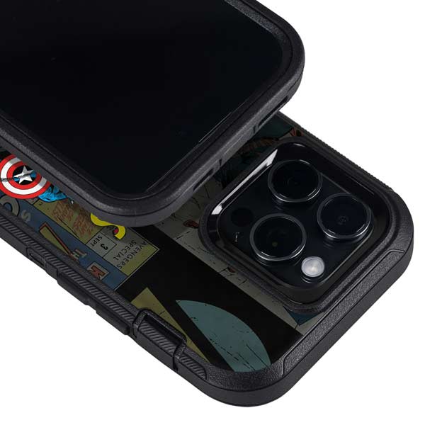 Marvel Classic Comics Avengers Assemble Otterbox Defender iPhone Skin