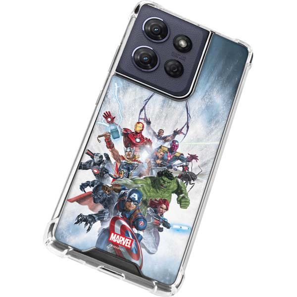 Marvel Avengers Assembled Moto G Power 5G (2025) Clear Case