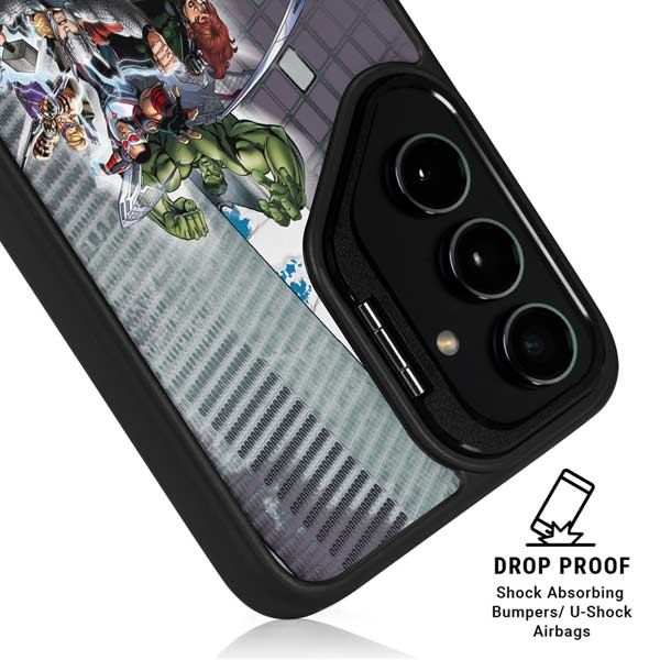 Marvel Avengers Attack Galaxy S26 Ultra Kickstand Case