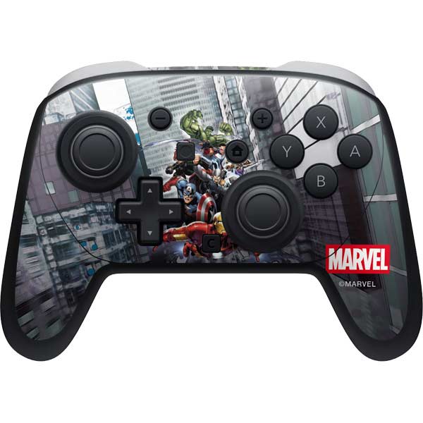 Marvel Avengers Attack Nintendo Switch 2 (2025) Pro Controller Skin