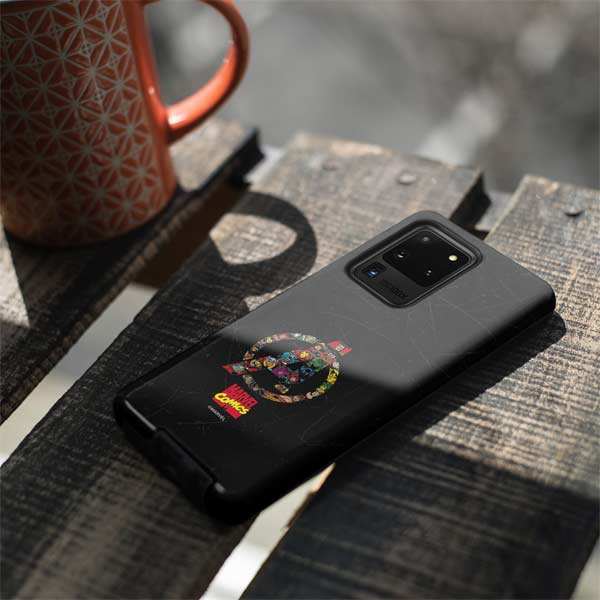 Marvel Classic Comics Avengers Logo Galaxy S20 Ultra 5G Pro Case