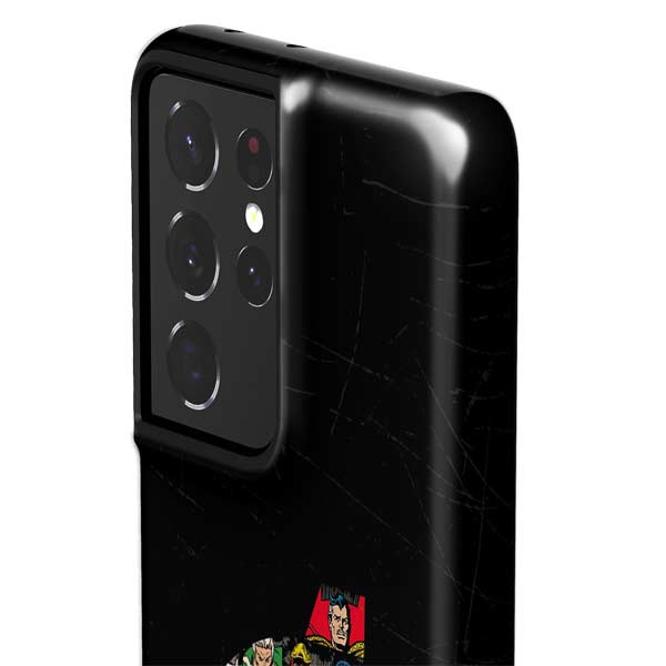 Marvel Classic Comics Avengers Logo Galaxy S21 Ultra 5G Pro Case