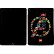 Marvel Classic Comics Avengers Logo iPad Skins