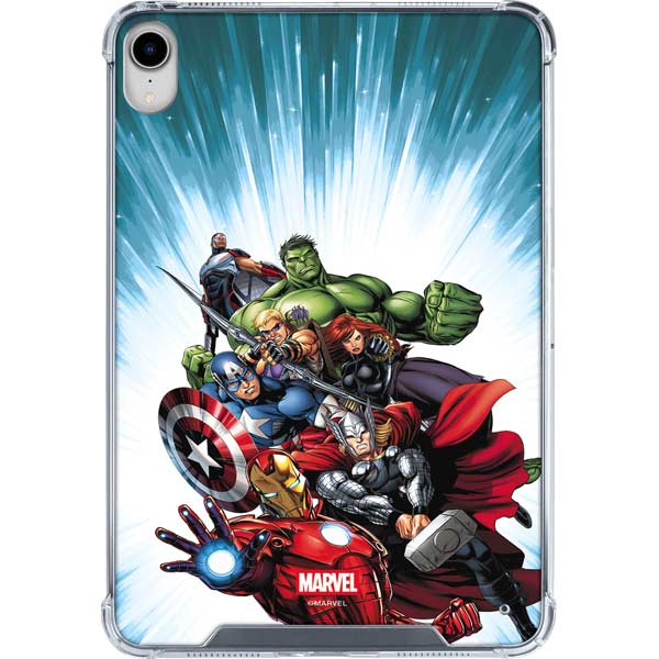 Marvel Avengers Team iPad 11th Gen (2025) Clear Case