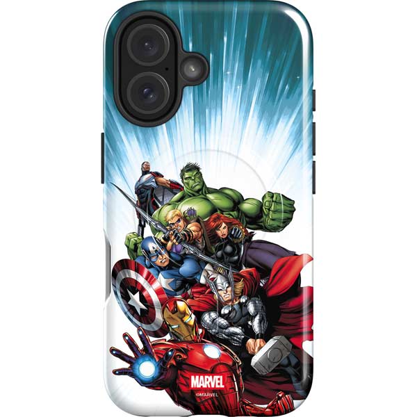 Marvel Avengers Team iPhone 16 Magsafe Impact Case
