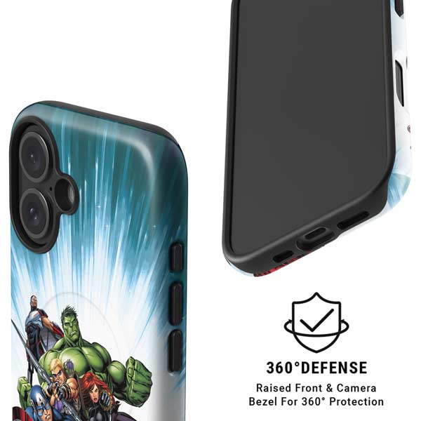Marvel Avengers Team iPhone 16 Magsafe Impact Case
