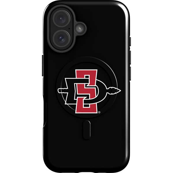 San Diego State University Aztecs Logo iPhone 16 Magsafe Impact Case