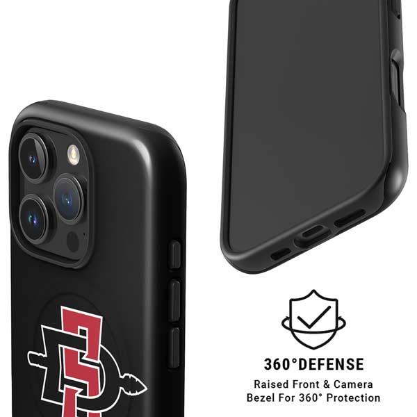 San Diego State University Aztecs Logo iPhone 16 Pro Max Magsafe Impact Case