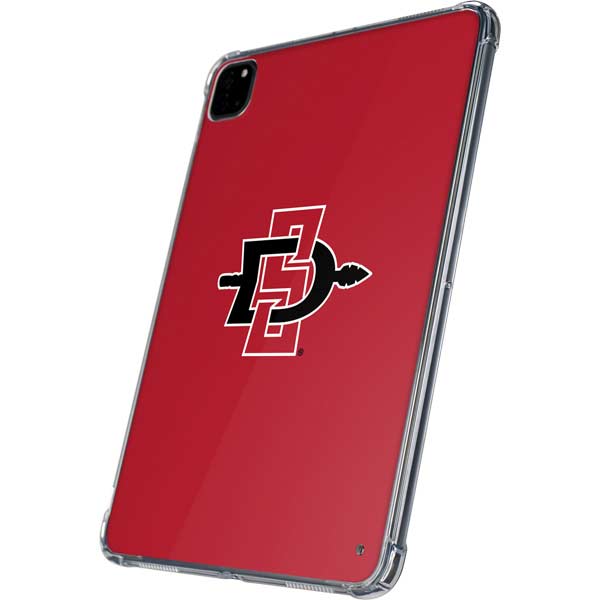San Diego State University Aztecs Red Logo iPad Pro 11in (2024) Clear Case