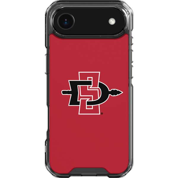 San Diego State University Aztecs Red Logo iPhone 17 Air Clear Case