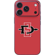 San Diego State University Aztecs Red Logo iPhone 17 Pro Skin