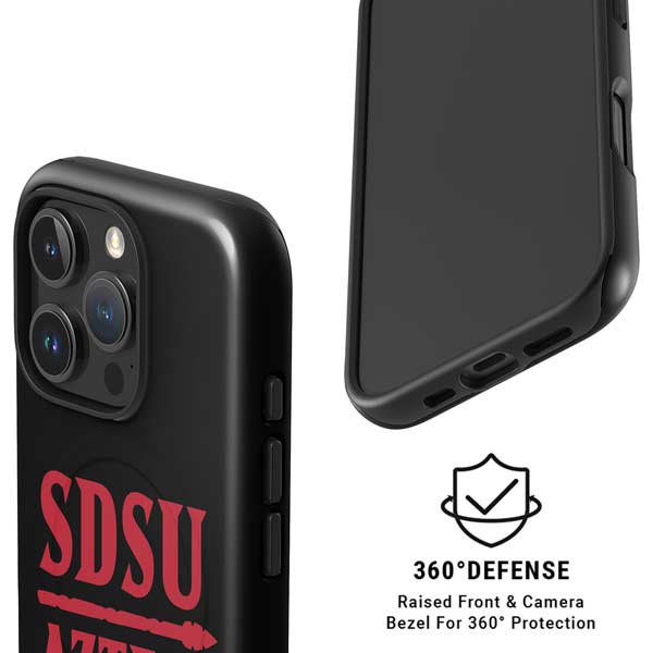 San Diego State University Aztecs San Diego State iPhone 16 Pro Max Magsafe Impact Case