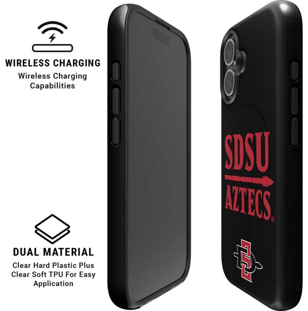 San Diego State University Aztecs San Diego State iPhone 17 Magsafe Impact Case