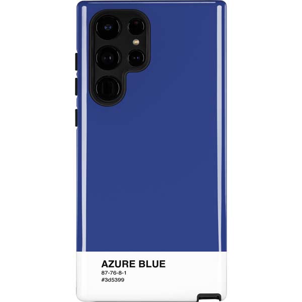 Azure Blue Galaxy Cases