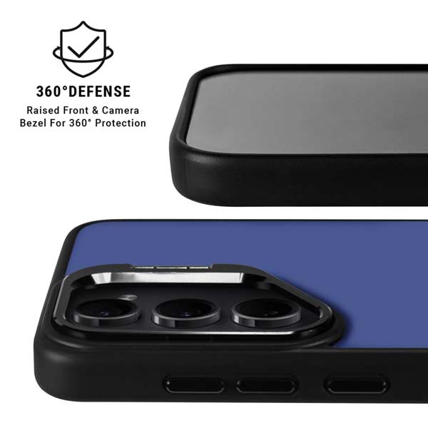 Azure Blue Galaxy S26 Ultra Kickstand Case