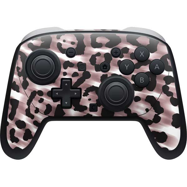 B&W Leopard Nintendo Skins