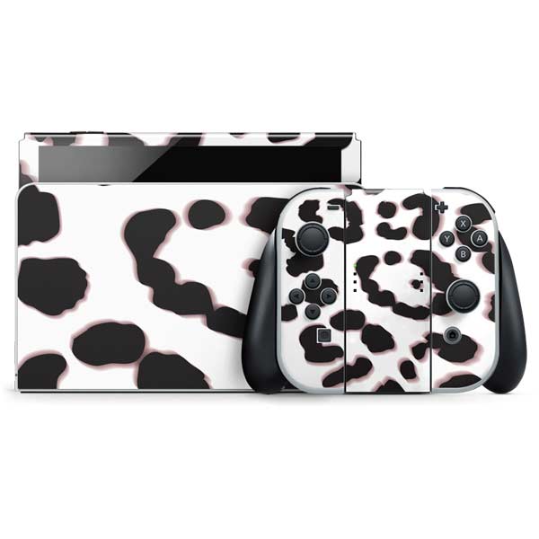 B&W Leopard Nintendo Skins