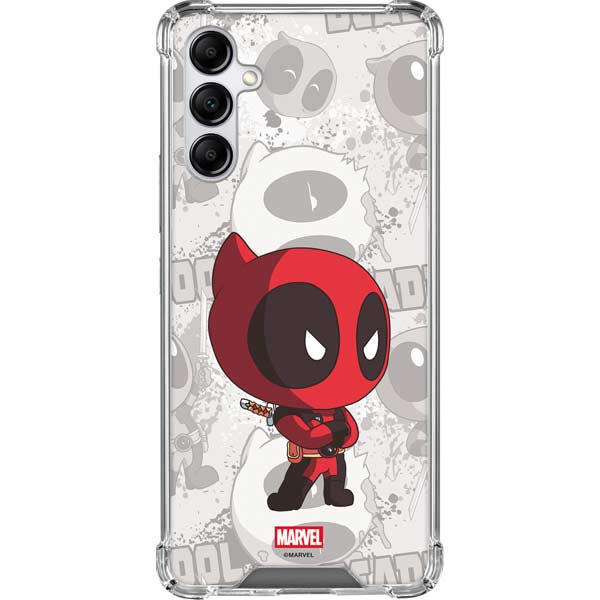 Marvel Deadpool Babypool Galaxy A14 5G Clear Case