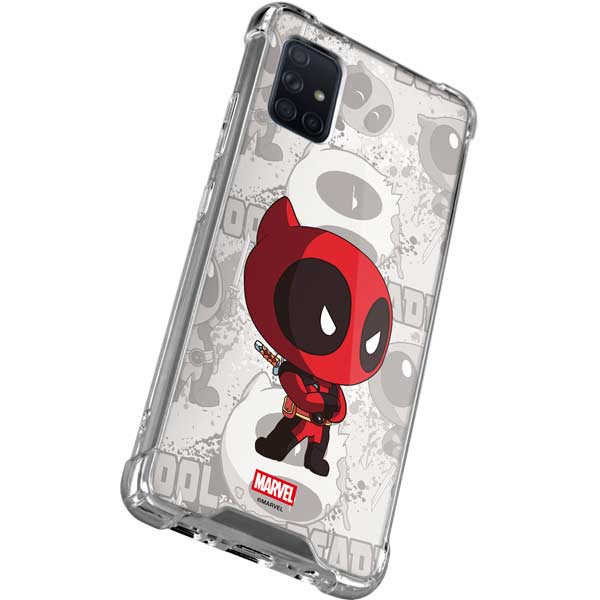 Marvel Deadpool Babypool Galaxy A51 5G Clear Case