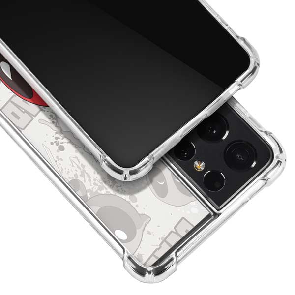 Marvel Deadpool Babypool Galaxy S21 Ultra 5G Clear Case