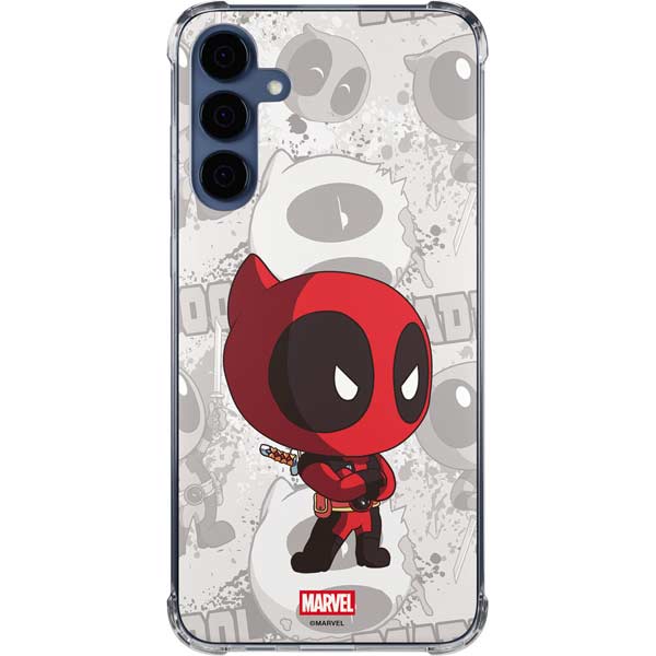 Marvel Deadpool Babypool Galaxy S24 Clear Case