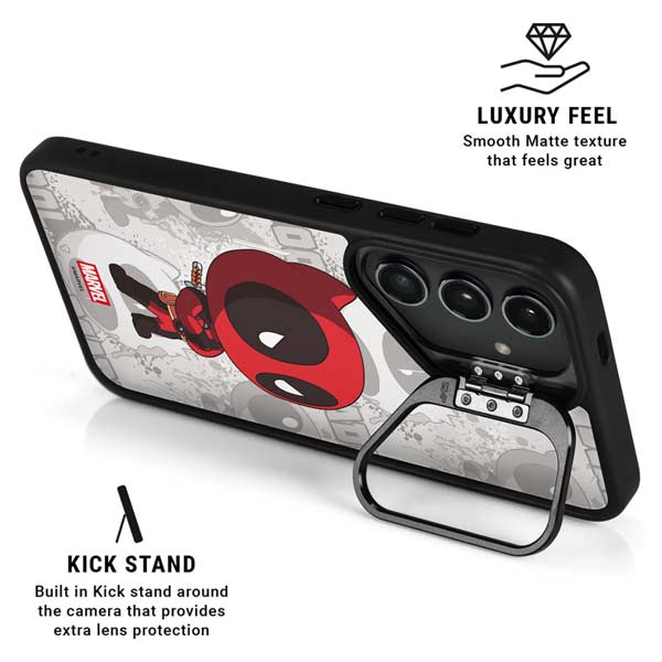 Marvel Deadpool Babypool Galaxy S24 Kickstand Case