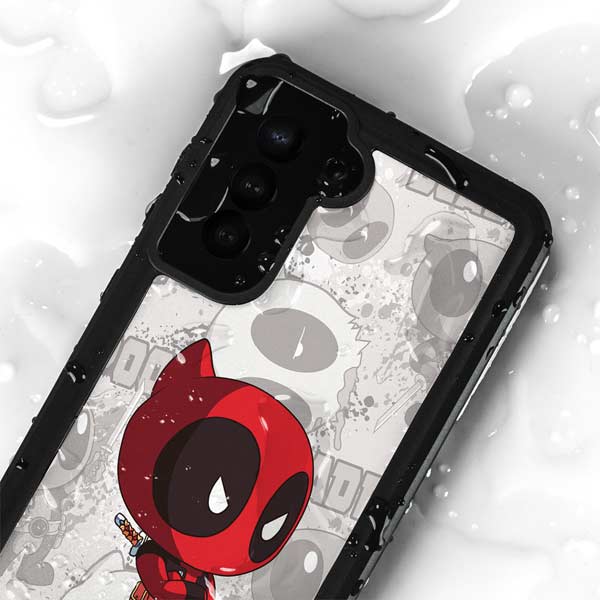Marvel Deadpool Babypool Galaxy S24 Waterproof Case