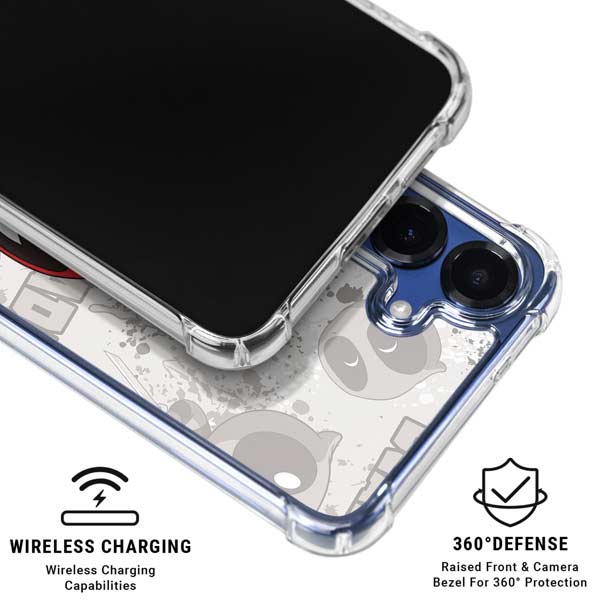 Marvel Deadpool Babypool Galaxy S25 Clear Case