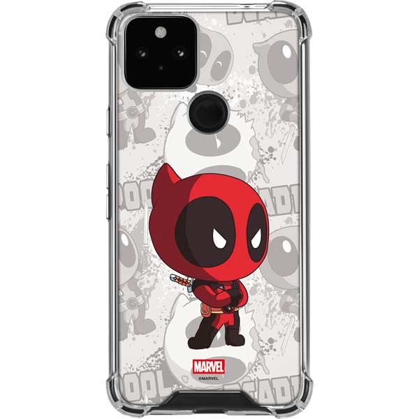 Marvel Deadpool Babypool Google Pixel 5 Clear Case