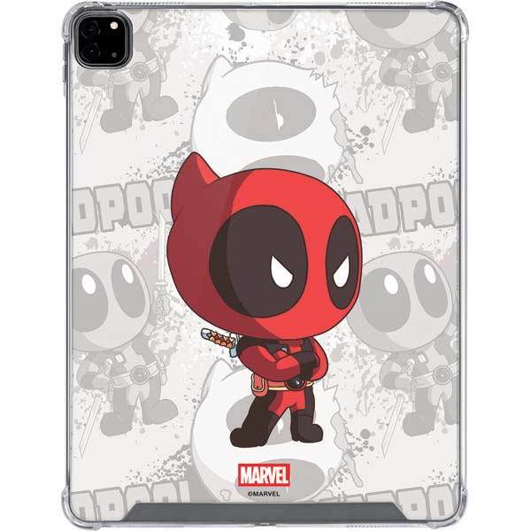 Marvel Deadpool Babypool iPad Pro 12.9in (2020) Clear Case