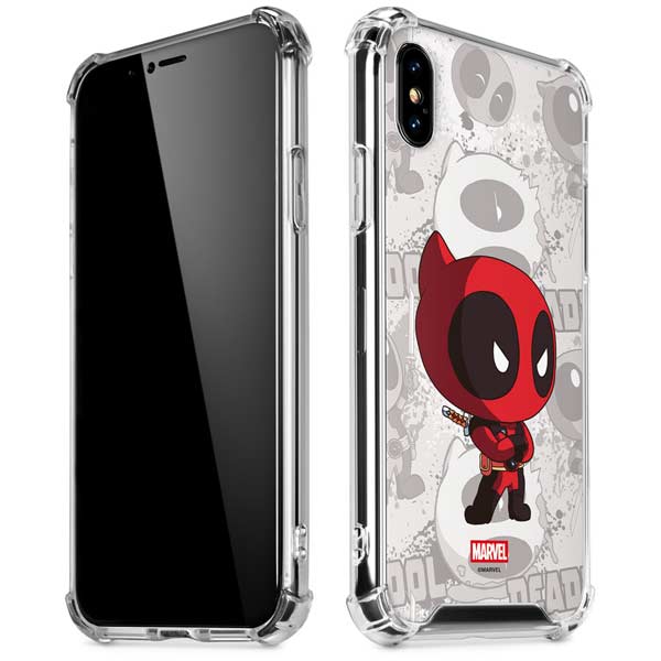 Marvel Deadpool Babypool iPhone X/XS Clear Case