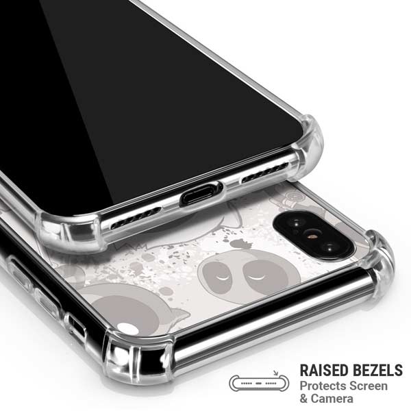 Marvel Deadpool Babypool iPhone X/XS Clear Case