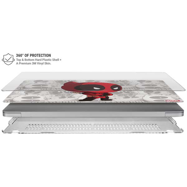Marvel Deadpool Babypool MacBook Air 15in (2023-2025) Case plus Skin