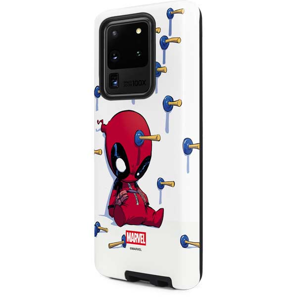Marvel Deadpool Babypool Playing Galaxy S20 Ultra 5G Pro Case