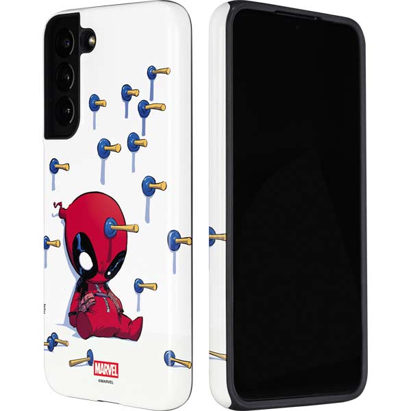 Marvel Deadpool Babypool Playing Galaxy S22 Pro Case